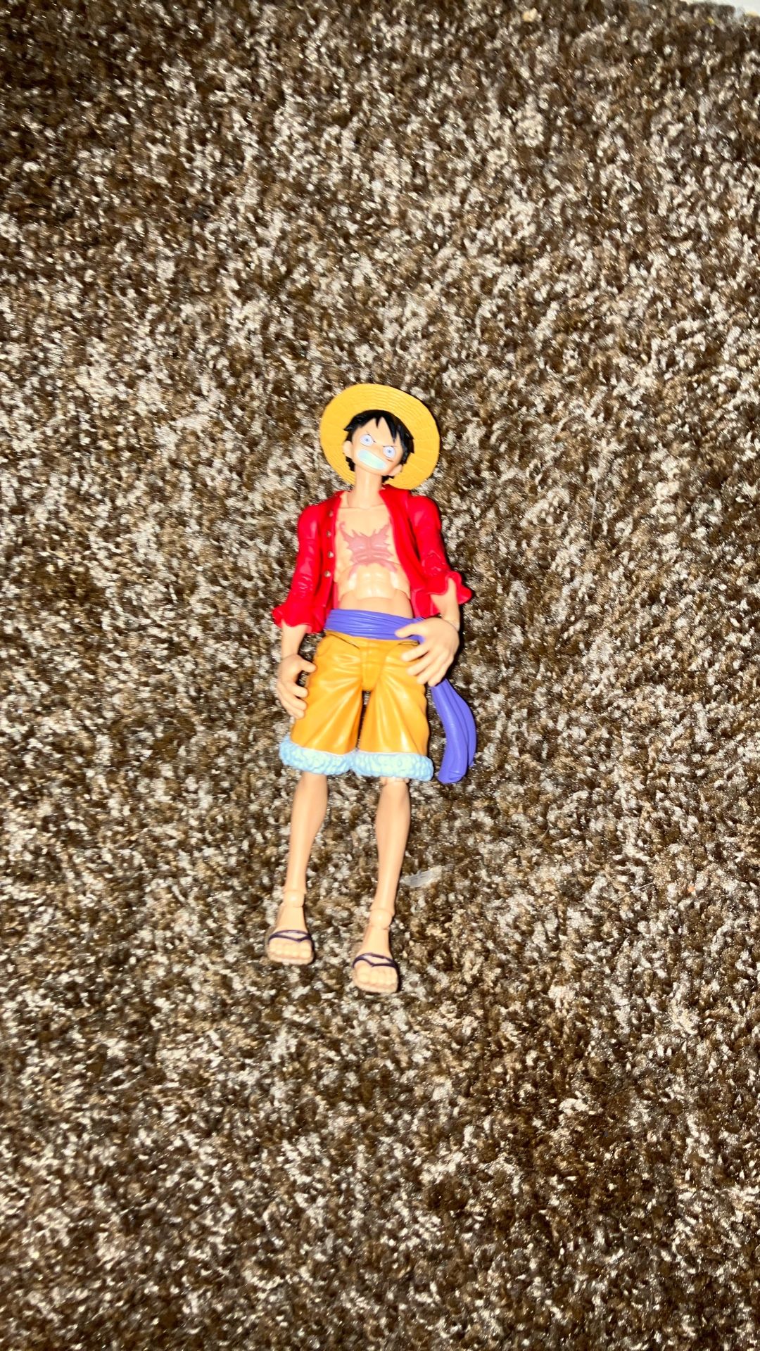 Loose Luffy Action Figure One Piece Anime Action Figure Shfiguarts