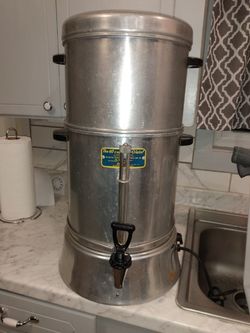 Retro Vintage 60 CUP Drip-o-later Coffee Maker Server MARION-KAY Large Spout ~ Vintage Aluminum Camping Coffee Pot ~ Drip O Lator