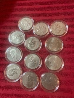 Eisenhower Dollar Coins Lot of 12, $3 each, ready for pick up