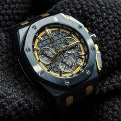 2024 AUDEMARS PIGUET ROYAL OAK MEN’S BLACK WATCH – 26420CE.OO.A127CR.01