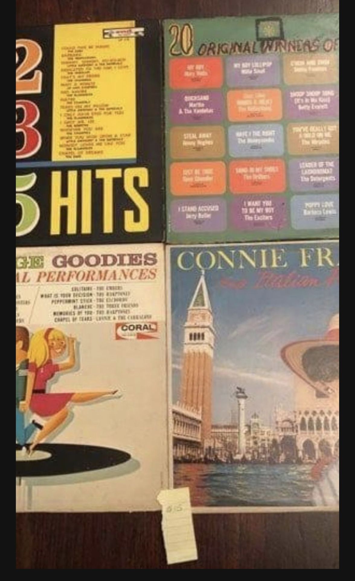 Vintage Records -see Description