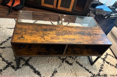 Rustic Industrial Coffee Table