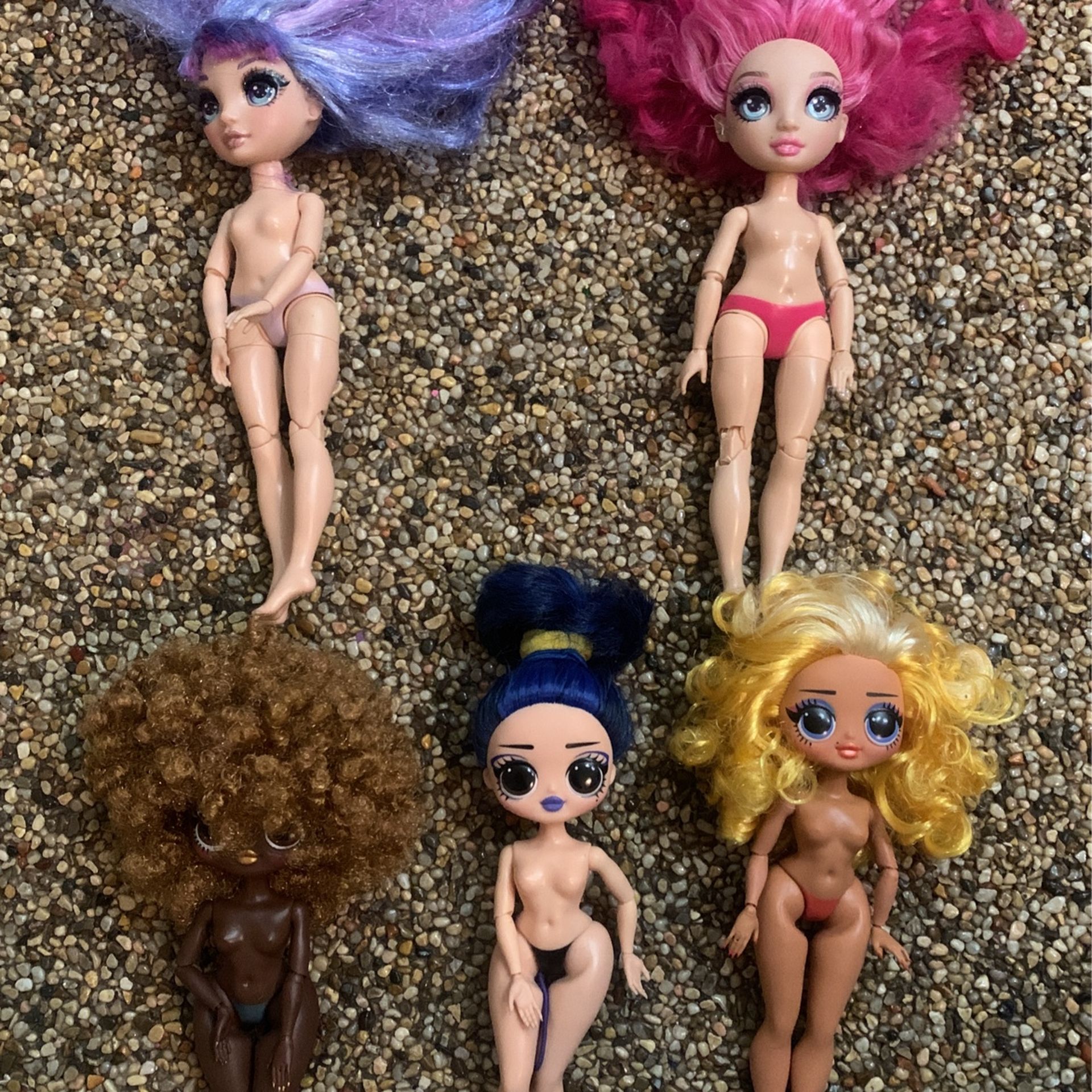 Lol & Rainbow High Dolls