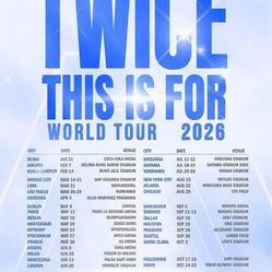 Twice Concert Ticket