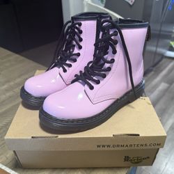 Dr. Martens pink boots