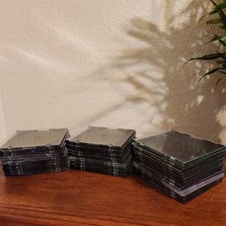 44 Clear Single CD Or DVD Storage Cases