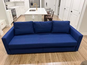 IKEA FRIHETEN Sleeper Sofa Bed + Storage + Custom Cover – $450 OBO