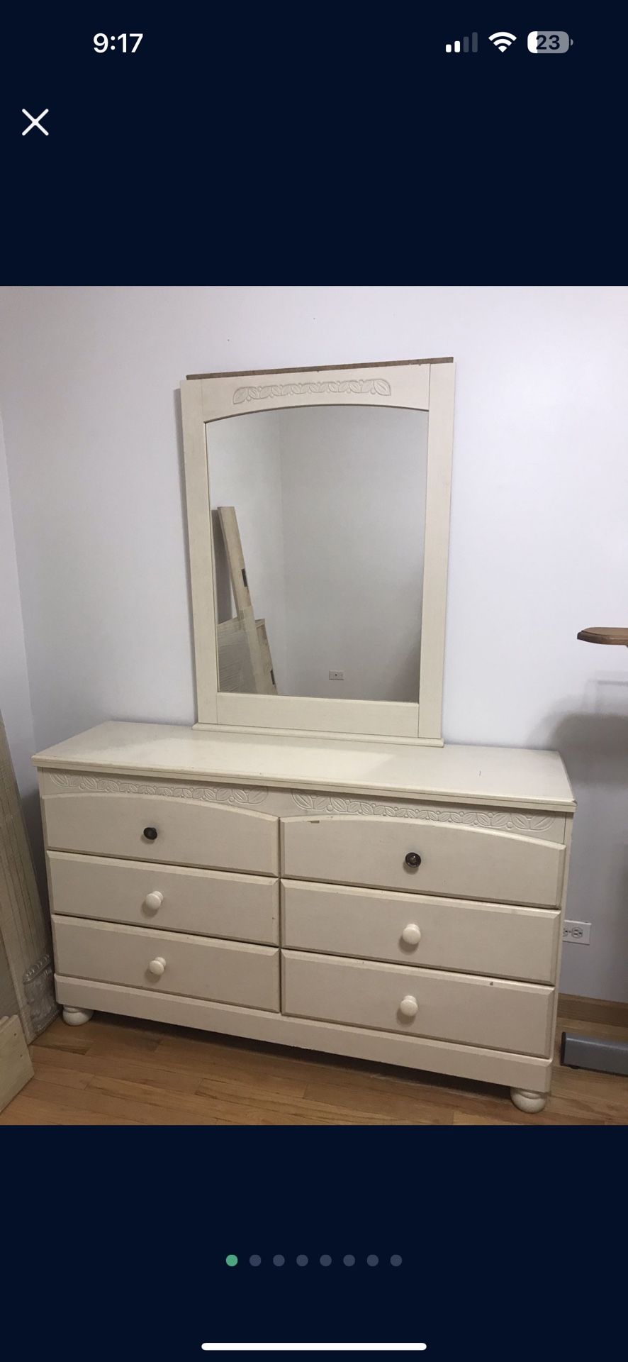 Dresser And Mirror For Sale