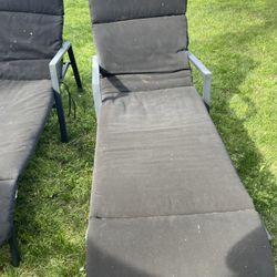 Metal Lounge Chairs