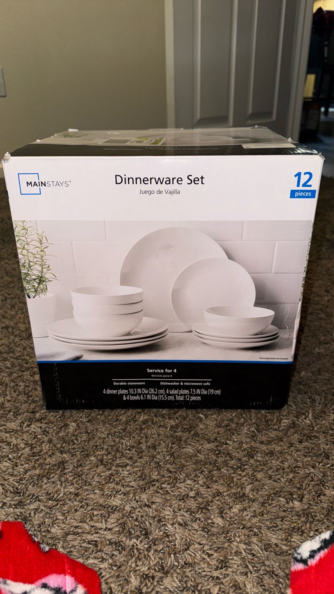 12 Piece Dinner Ware Set
