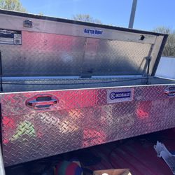 Better Built Silver Aluminum Truck Tool Box