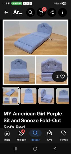 American girl sofa bed