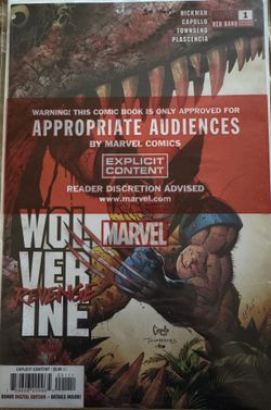 Comic Book Wolverine Revenge Red Band Issue #1