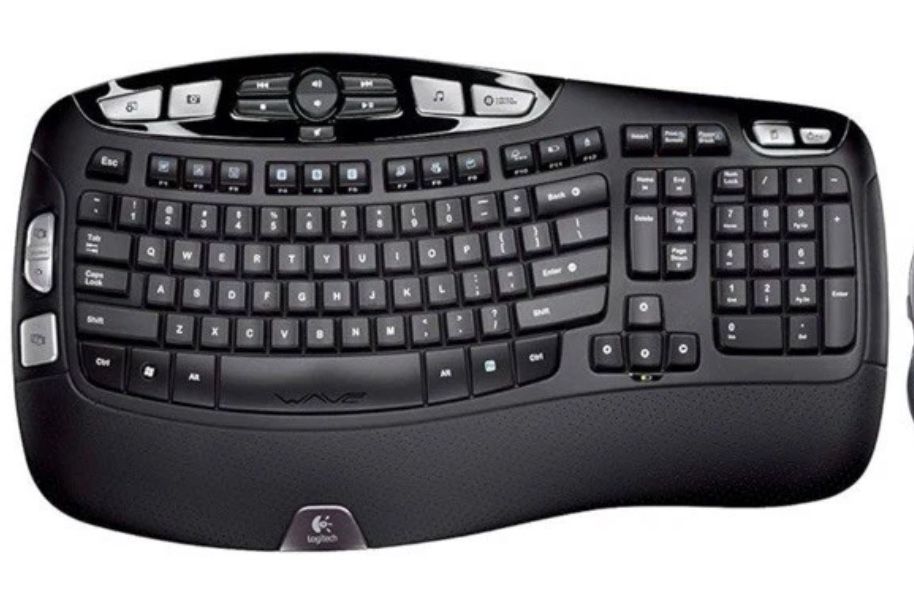 Logitech k350 Wireless Wave Ergonomic keyboard. No USB Dongle