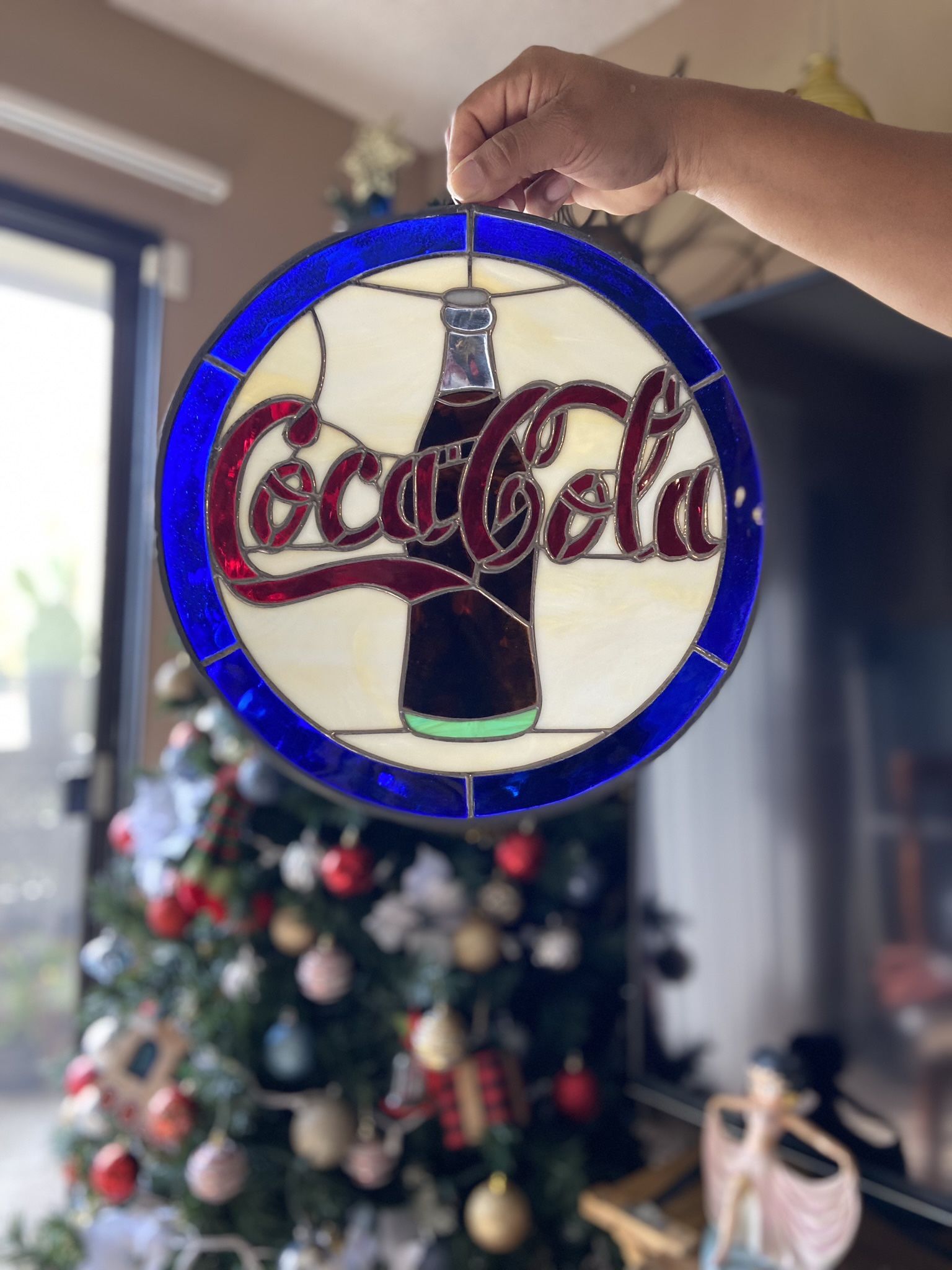 Vintage Coca-Cola Glass Stain