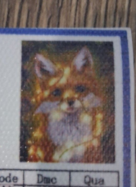 Beautiful Fox 40x30 Cm Diamond Art Kit