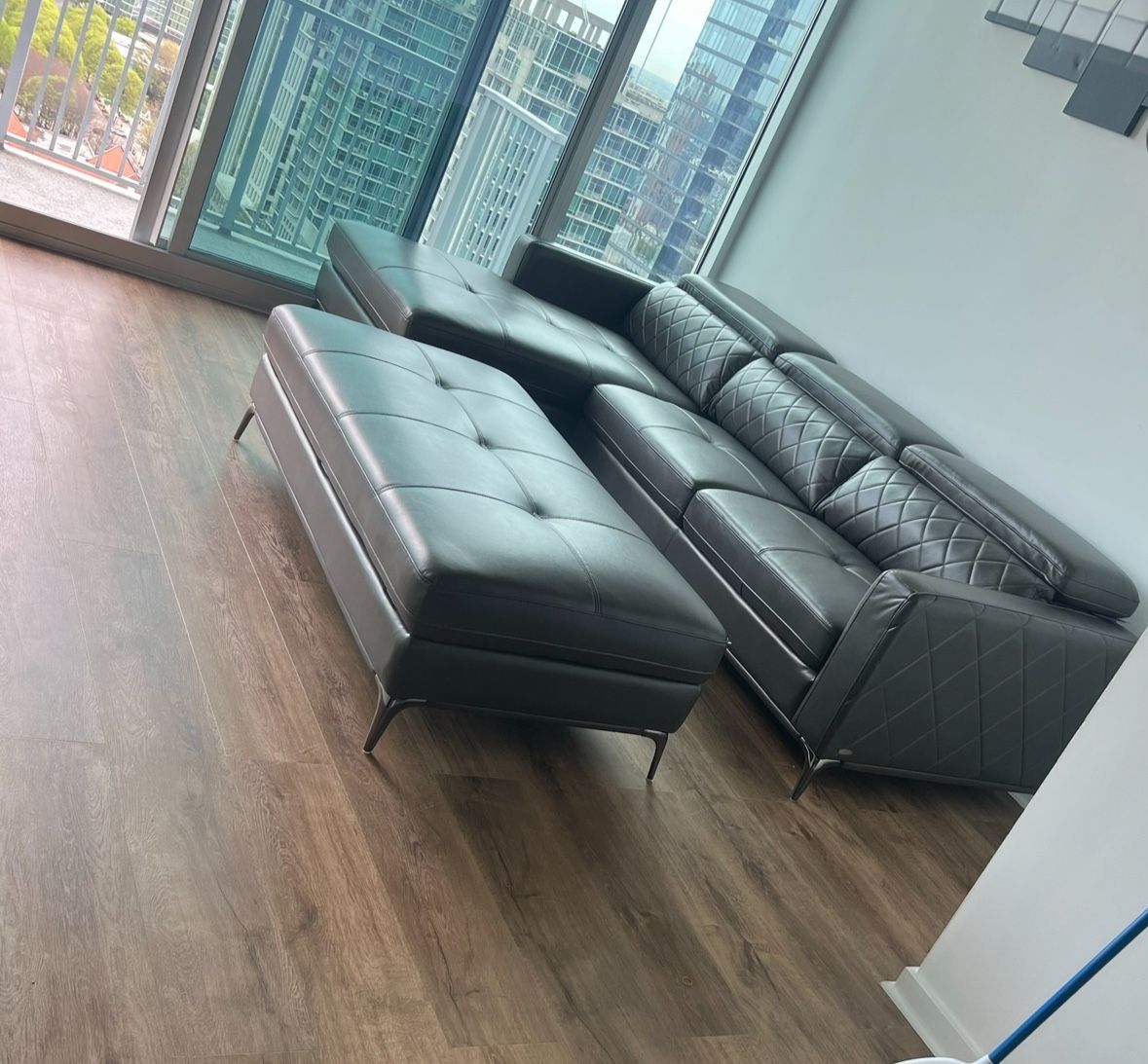 Sofa & ottoman Set For Sale 