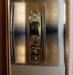 Vintage Boxing Stainless Steel Italian Charm Daddy’s Girl Gem Charm Bracelet