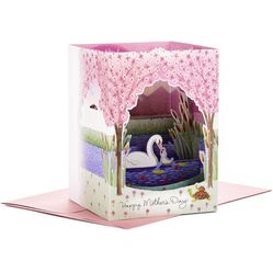 Hallmark Paper Wonder 3D Pop Up Mothers Day Card (Swans)