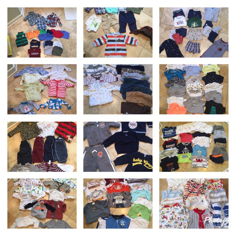 0-12 months baby boy clothes