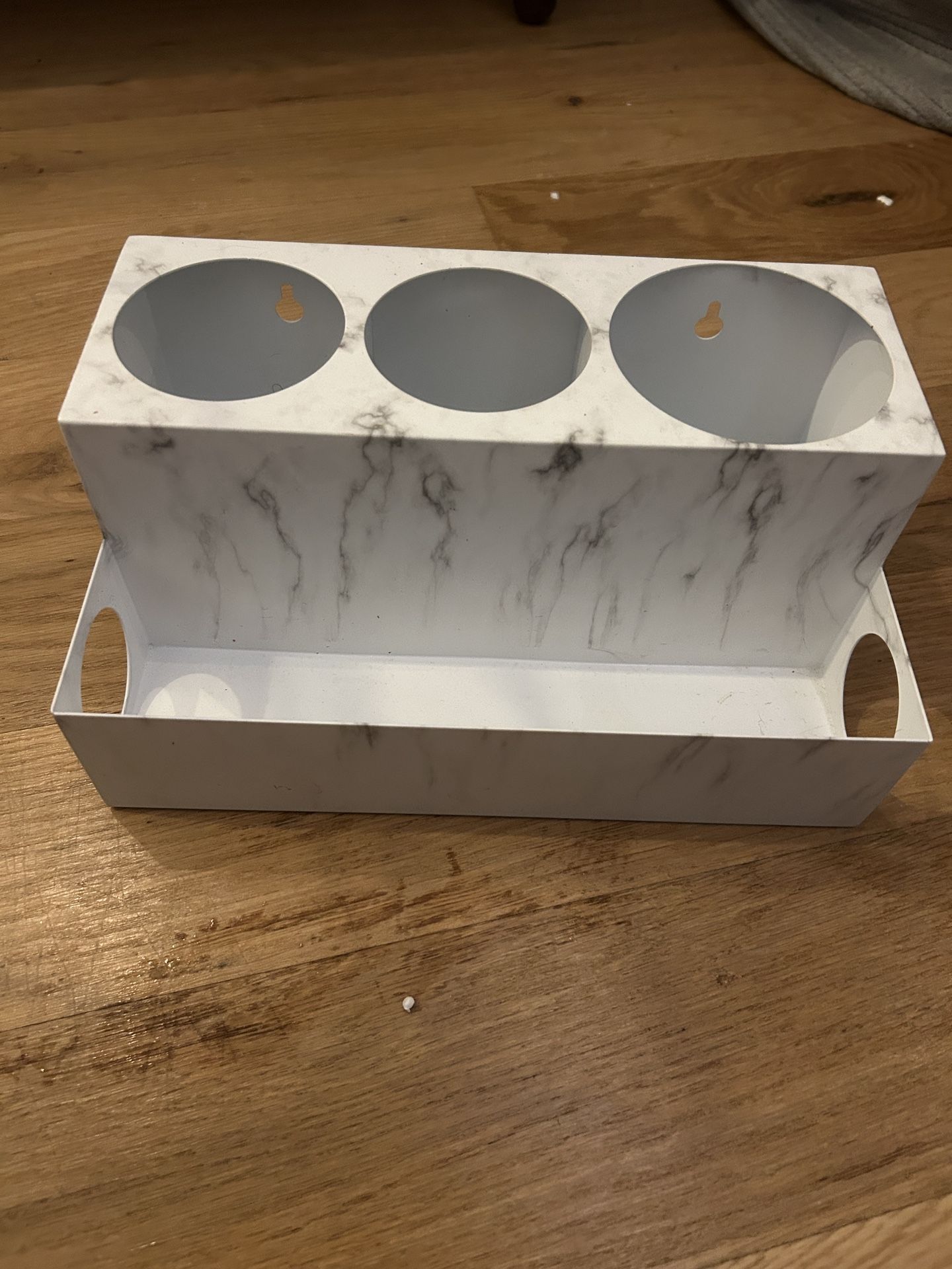 Marble Metal Hair Tool Organizer - MUST GO BY 10/31