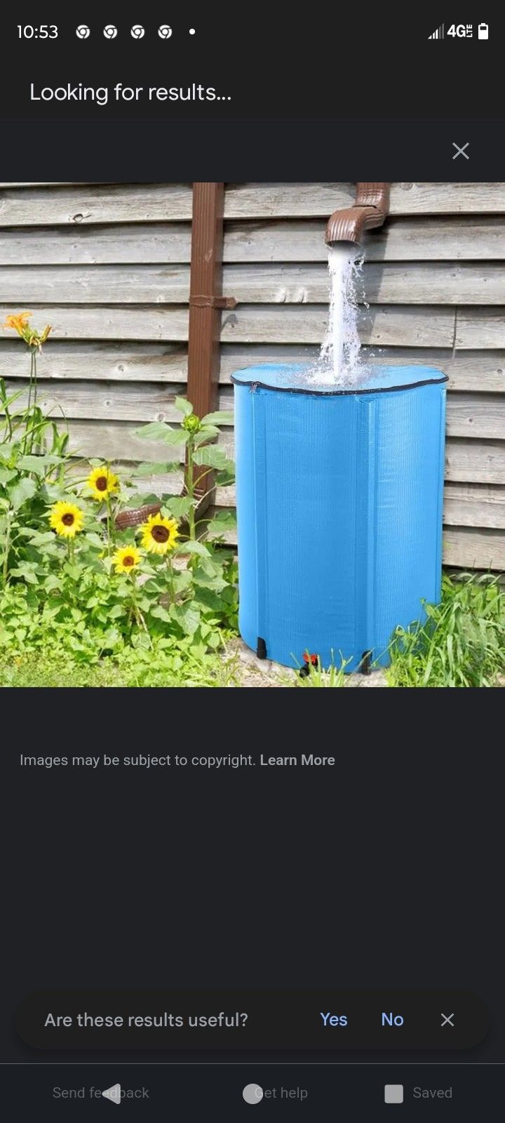 Rain water Collection Barrels