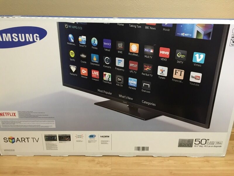 Samsung smart TV 1080P full HD - UN50J6200AF