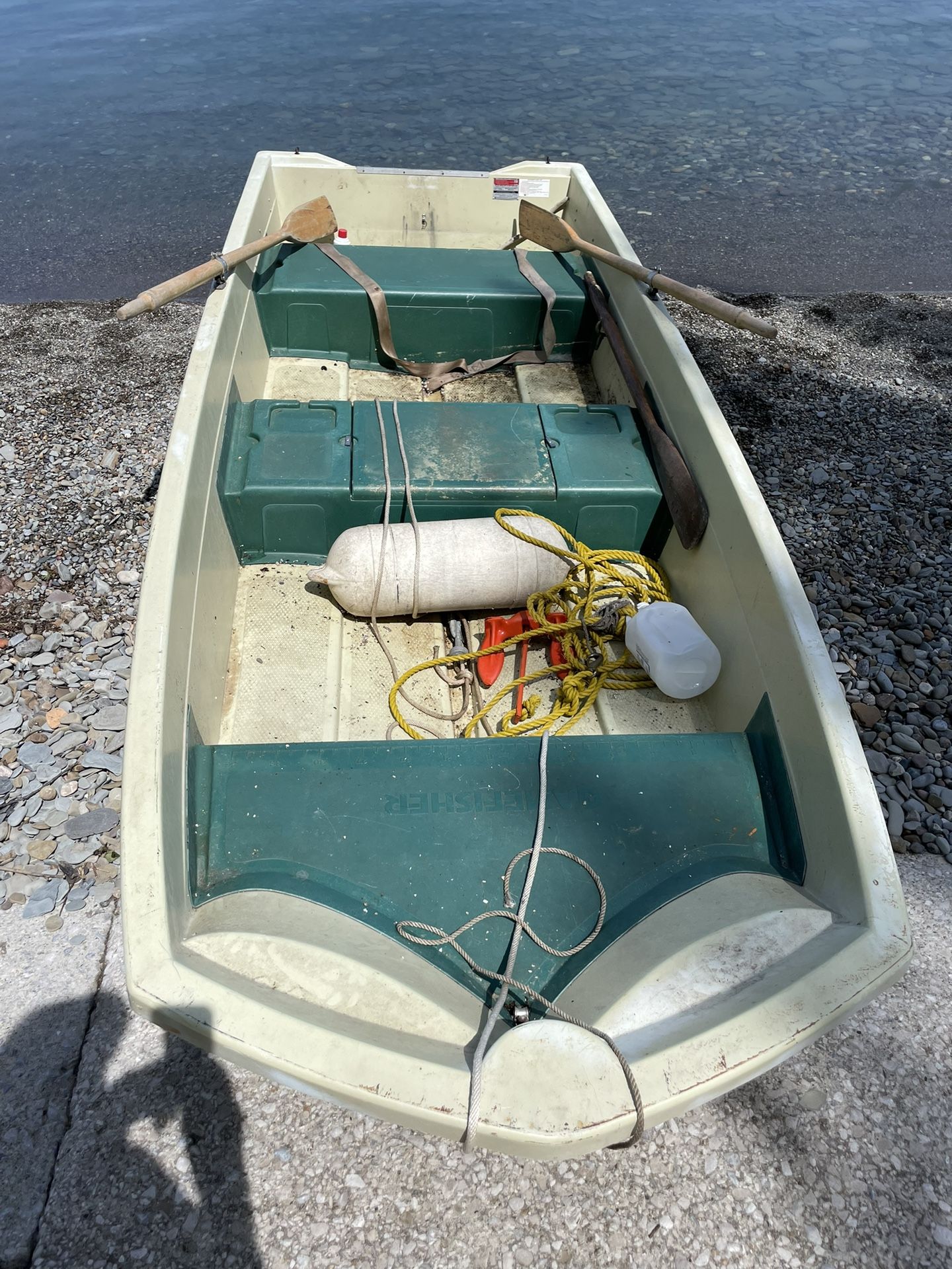 Sears Gamefisher 12 Foot Boat And 7.5bHp Outboard