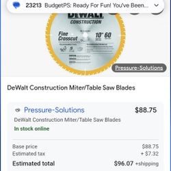 Table Saw Blades,miter Aaw Blades..New Tigether $35