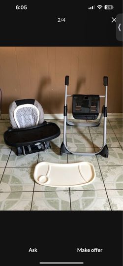 LIKE NEW GRACO CONVERTIBLE HIGH CHAIR 3 IN 1