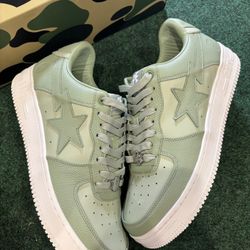 BAPESTA BATHING APE GREEN SIZE 11