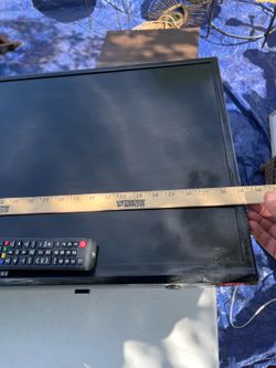 Tv with control have wall mounted stand