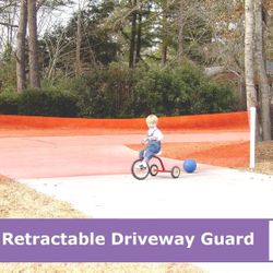 A  Kusion Retractable Gaurd  /driveway/pool/room Devider