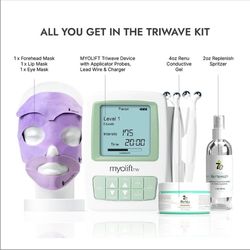 7e Wellness MyoLift TriWave Microcurrent Facial Device NEW
