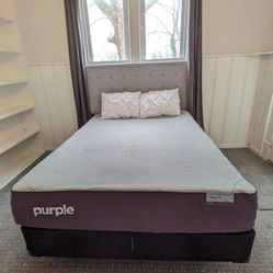 Purple Restore Premier Soft, Queen, Like New, Perfect Condition