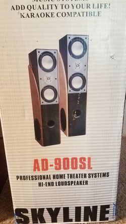 Two Brand New SKYLINE Professional Speakers