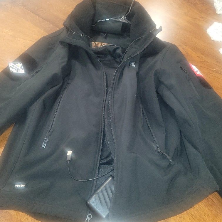 Mens L Heated JACKET
