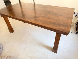 Brown wood Dining Table or Desk