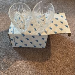 Vintage Princess House crystal spoon/fork holder