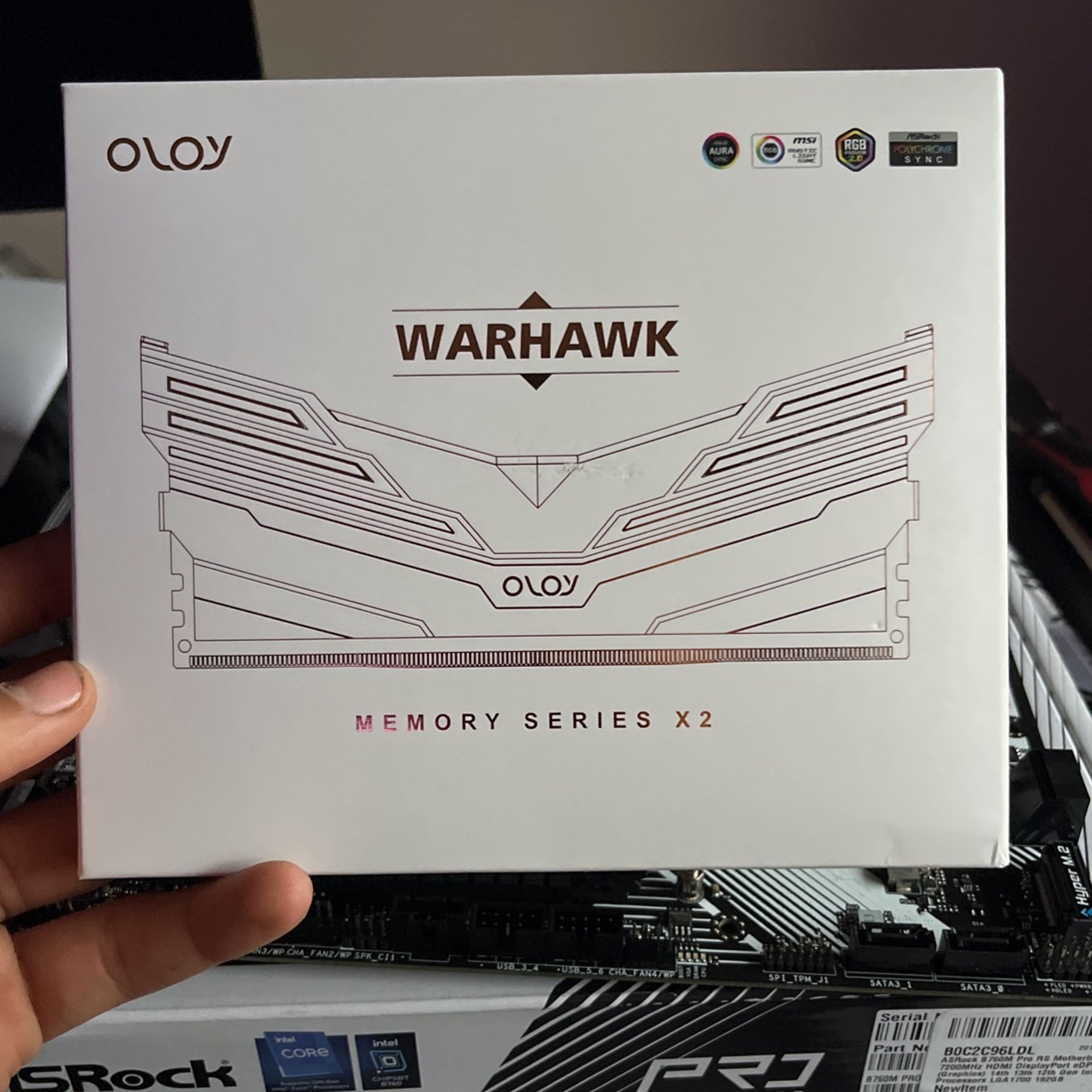 Oloy Warhawk Ddr4 Ram