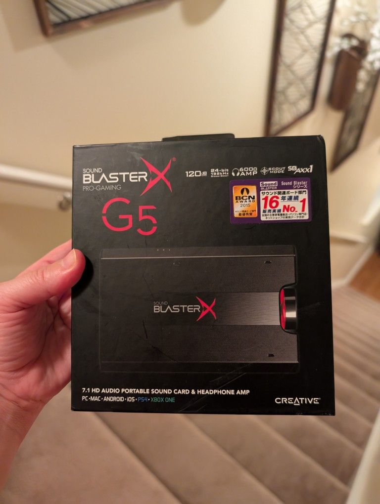 Sound BlasterX G5
