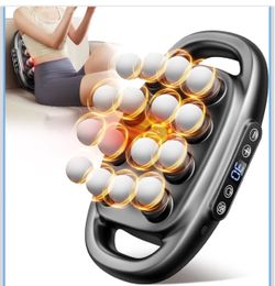 16 head massage gun deep tissue, Percussion Muscle Massager with 16 Heads, 3 Modes & 30 Intensities,Quiet Handheld Massager for Back Neck Shoulder Leg