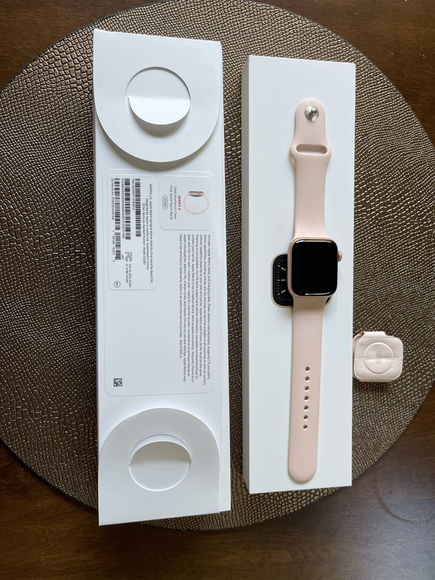 Apple Watch series 6 - 40mm gps + cellular - Verizon