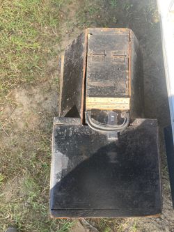 Vintage Shoe Shine Box