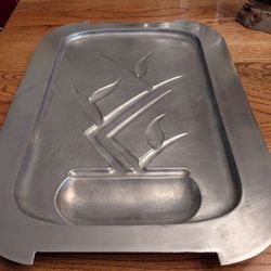 Vintage Mid Century Art Deco Style 40s/50s Wagner Sizzling Platter