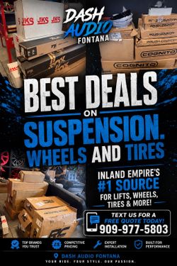 IES # one source for Suspension, WHEELS and TIRES