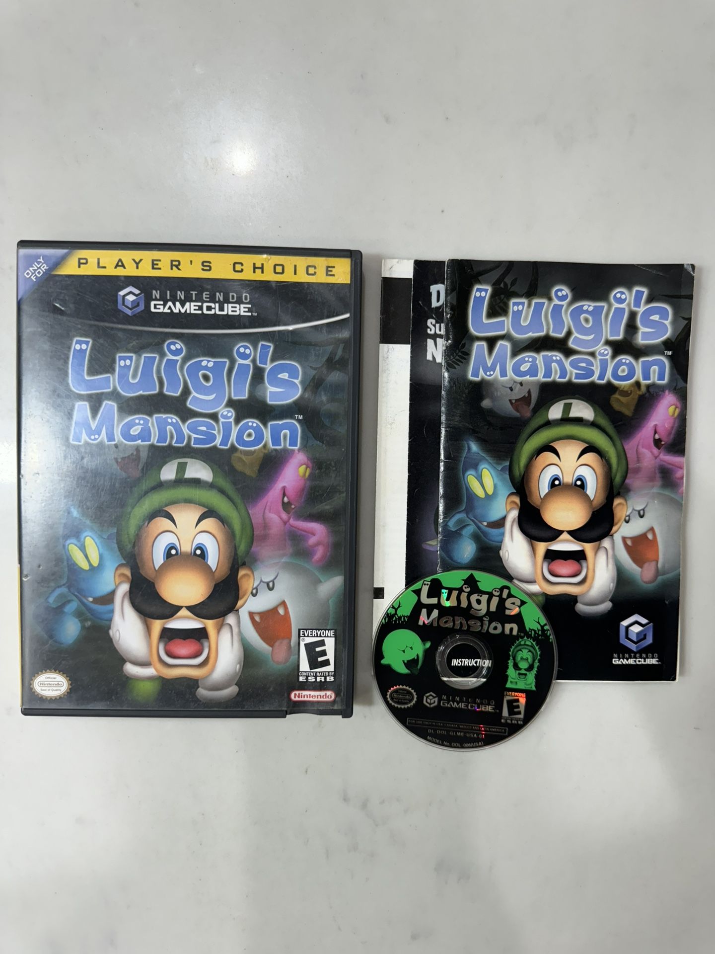 Luigi’s Mansion (No Scratches) Nintendo GameCube GAME