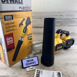 Dewalt 60V FLEXVOLT 125 MPH 600 CFM Cordless Leaf Blower (Tool Only)