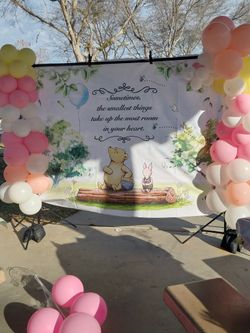 Ballon Colums Arches And Garland