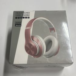 Headphones stereo-foldable
